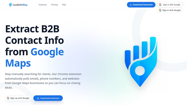 LeadsOnMap - Business Scraper