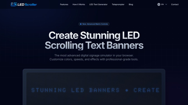 LED Scroller