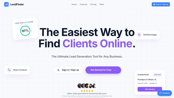 LeedFinder