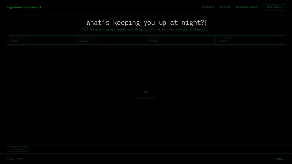 LegalAdministrator.ai
