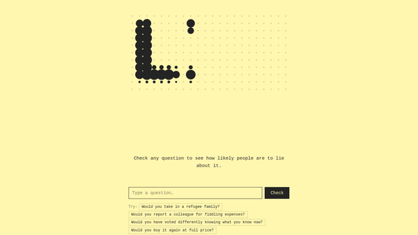 Lie Predictor
