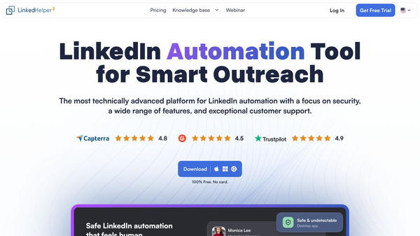 Linked Helper – The Safest and Most Powerful LinkedIn Automation Tool
