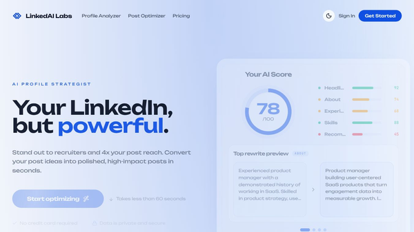 LinkedAI 1.0 – AI LinkedIn Optimizer
