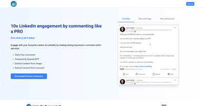 LinkedIn Comment AI