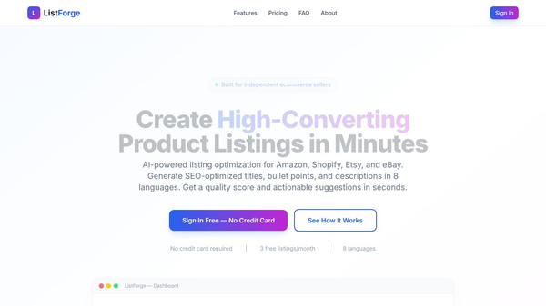ListForge