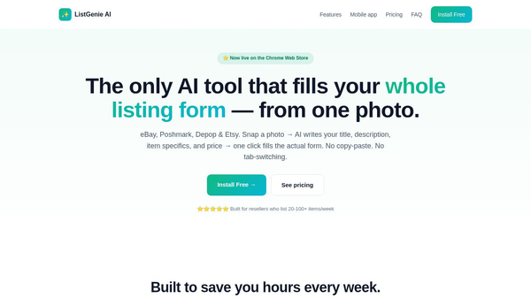 ListGenie AI