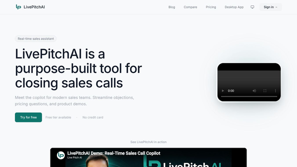 LivePitch AI