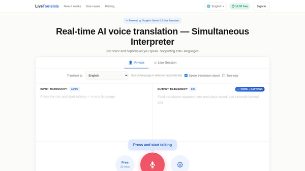 LiveTranslate