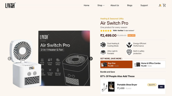 LivinH Air Switch Pro