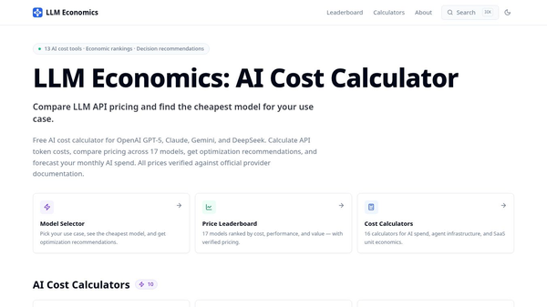 LLM Economics