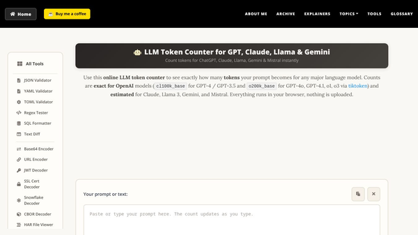 LLM Token Counter