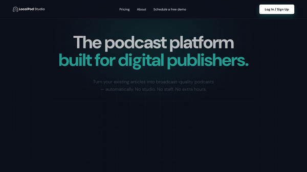 LocalPod Studio