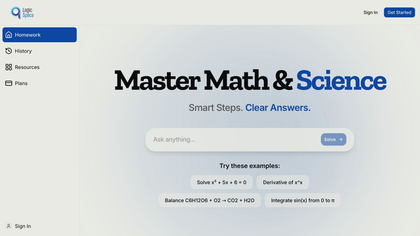 Logiq - AI Math Solver
