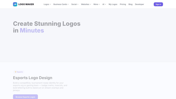 Logo Maker — Create Stunning Logos