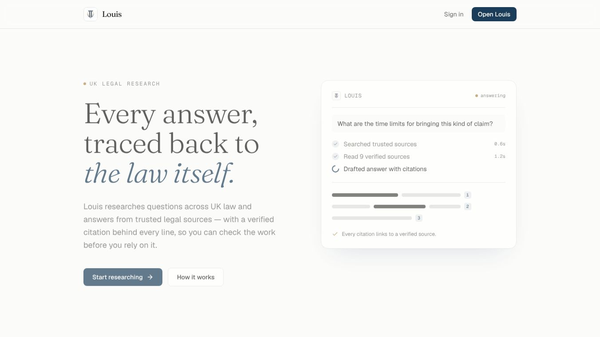 Louis Law AI