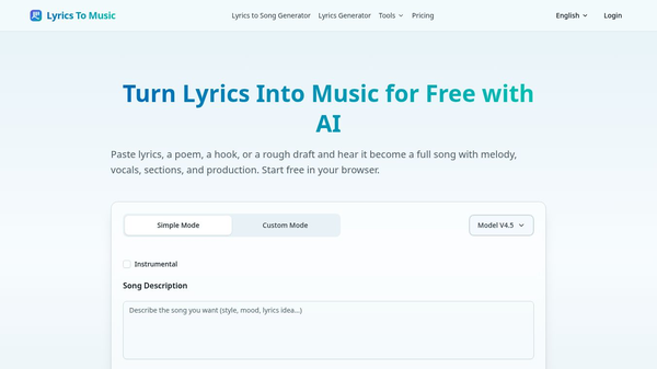 Lyrics To Music