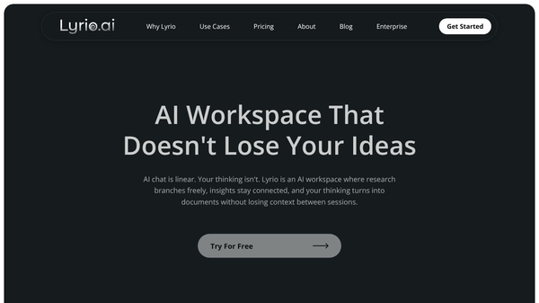 Lyrio AI Workspace
