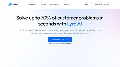 Lyro AI by Tidio