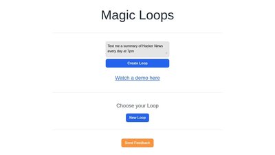 Magic Loops