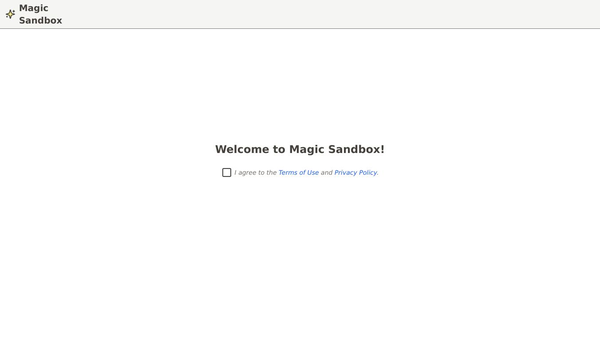 Magic Sandbox