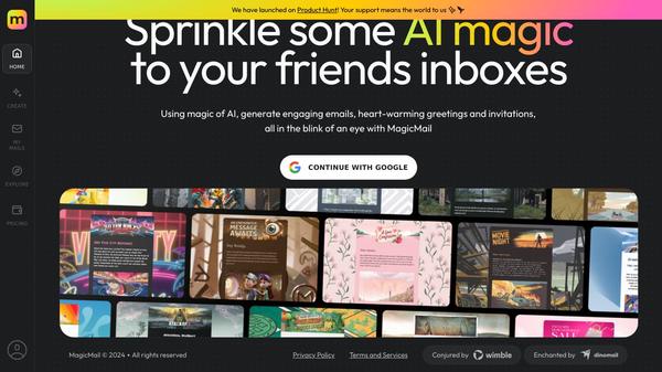 MagicMail: AI email generator