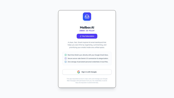 Mail box ai