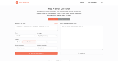 MailGenerator