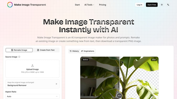 Make Image Transparent