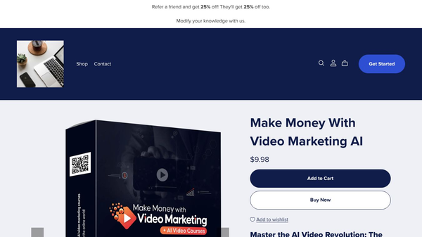 Make Money With Video Marketing AI