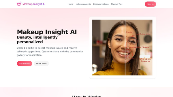 Makeup Insight AI , Makeup Analysis AI