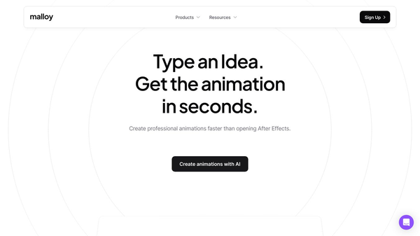 Malloy Studio - You AI Motion Designer