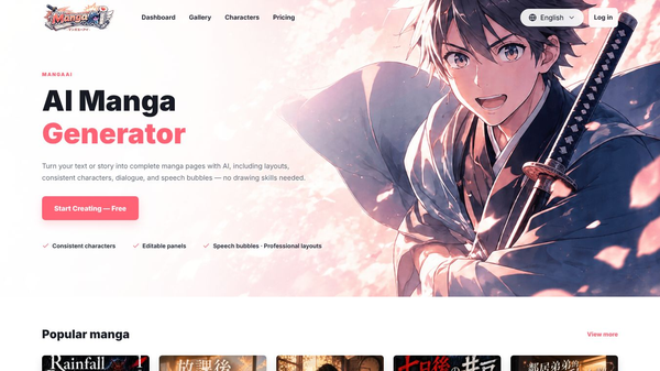 Manga AI
