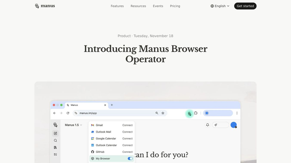 Manus Browser Operator