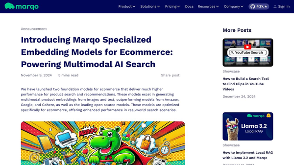 Marqo Ecommerce Embedding Models