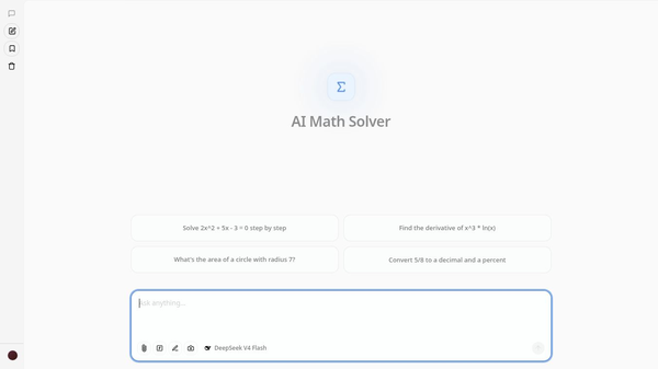 Math Solver Help