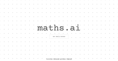 Maths.ai