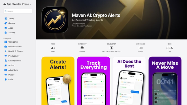 Maven AI: Crypto Alerts