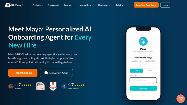 Maya AI Onboarding Agent by HR Cloud