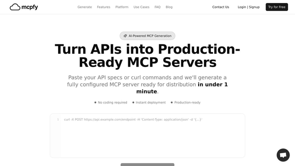 MCPfy.ai | The Easy Button for AI