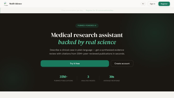 MedEvidence AI