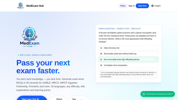 MedExam Hub