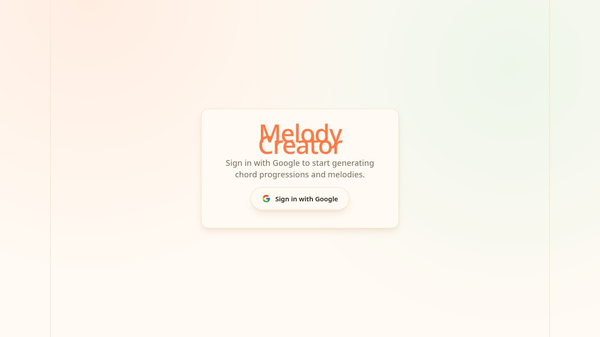 MelodyCreator