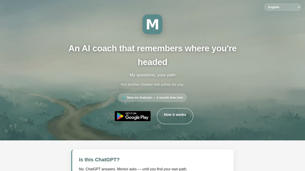 Mentor — No rush, become yourself