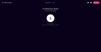 MetaVoice Studio