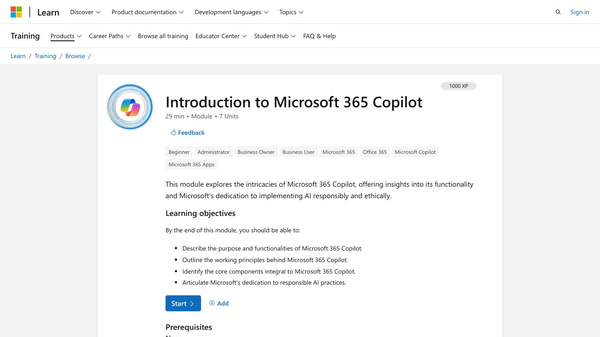 Microsoft 365 Copilot