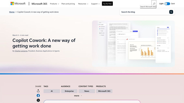 Microsoft Copilot Cowork