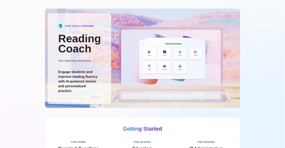 Microsoft Reading Coach