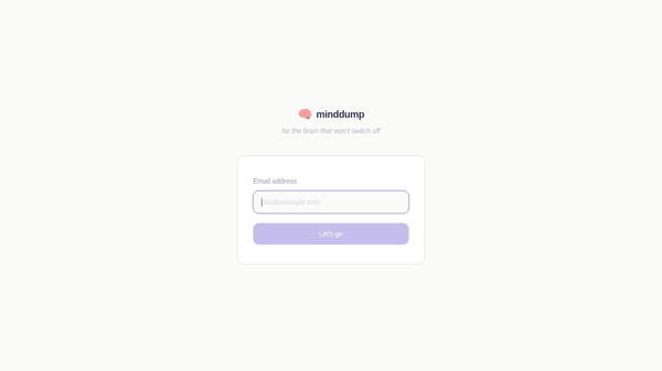 MindDump
