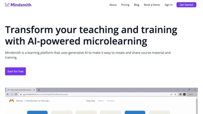 Mindsmith: AI-powered Learning