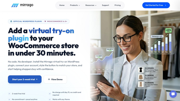 Mirrago - Virtual TryOn Wordpress Plugin